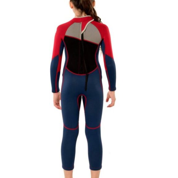 NEW Scuba Donkey Wetsuit Girls Blue Black Red Neoprene NWT Size 12 - Picture 6 of 6